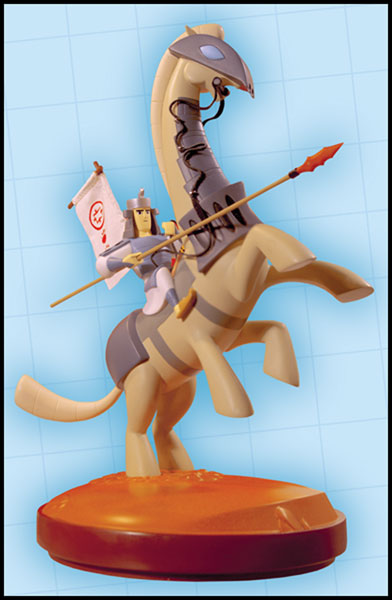 Image: Samurai Jack on Horse Statue  - 
