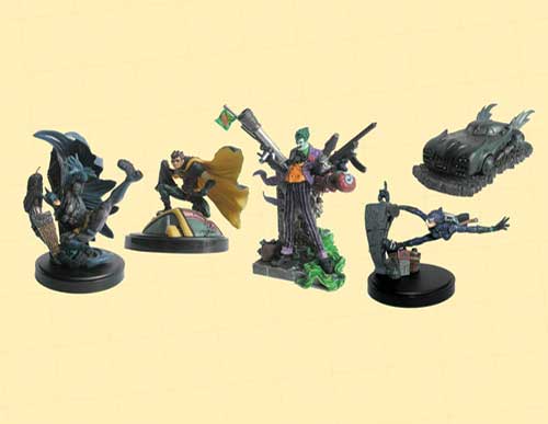 Image: Batman Series 1 Mini Figures by Kotobukiya Case  - 
