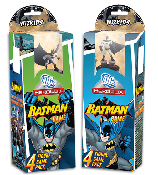 Image: DC Heroclix: Batman 4-Figure Game Pack  - Wizkids LLC