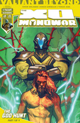 Image: Valiant Beyond: The X-O Manowar #5 - The God Hunt #5 (cover A - Tomaselli) - IDW - Alien Books