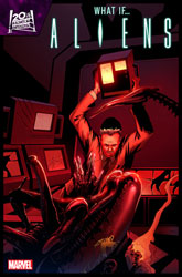 Image: Aliens What If? #4 (variant cover - Salvador Larroca) - Marvel Comics