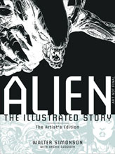Image: Alien: The Illustrated Story Signed Original Art Edition HC  - Titan Books