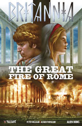 Image: Britannia: Great Fire of Rome  (cover A - Alessio)  [2024] - Alien-Valiant